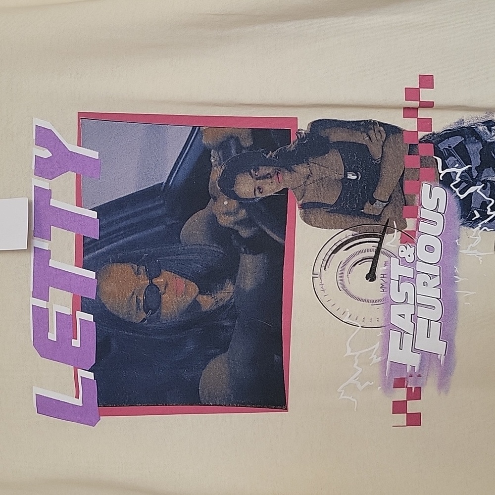 Fast And The Furious Cream T-Shirt